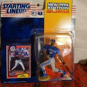 1994 Joe Carter Toronto Blue Jays Baseball MLB Starting Line Up - New In Box. #c